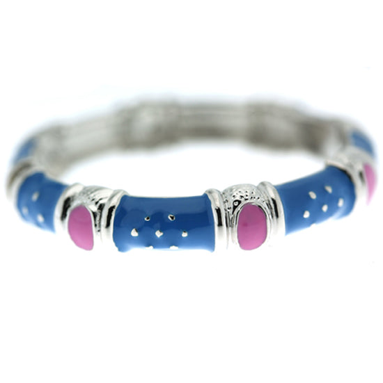 Azzure Enamel Bangle