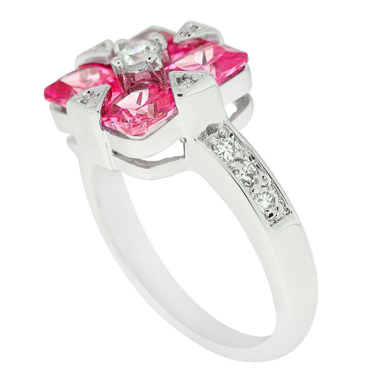 Four Corners Jewelled Ring