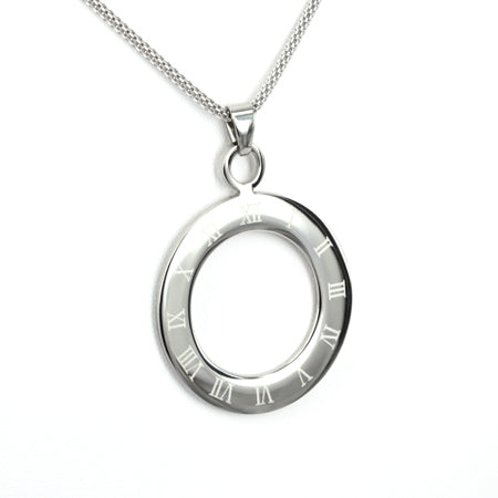 Roman Dial Necklace