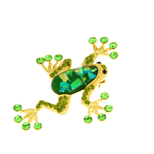 Brooch - Trixie Frog