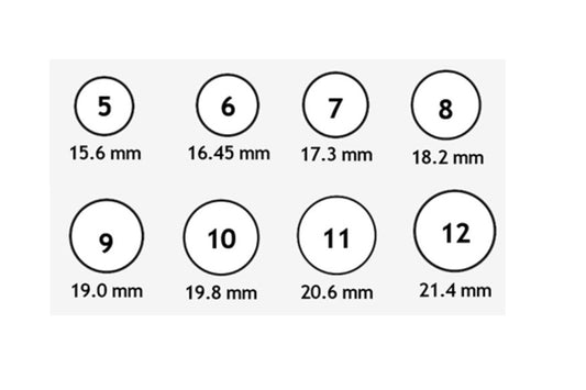 Ring Size Chart