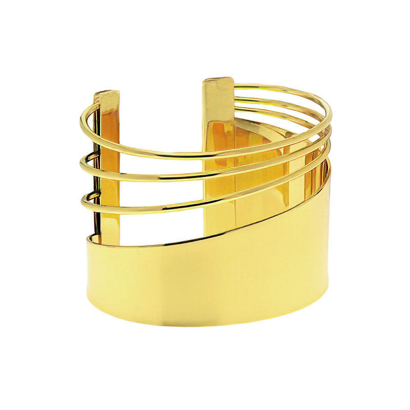 Fine Lines Silver or Gold Bangles