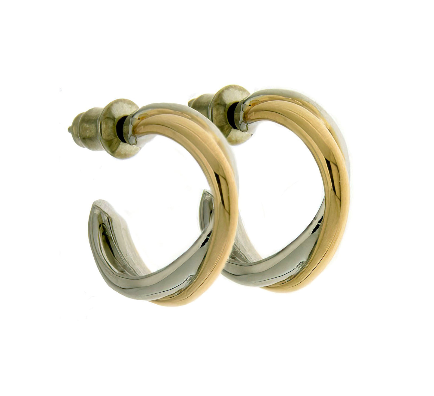 Lara Twirled Hoop Earrings