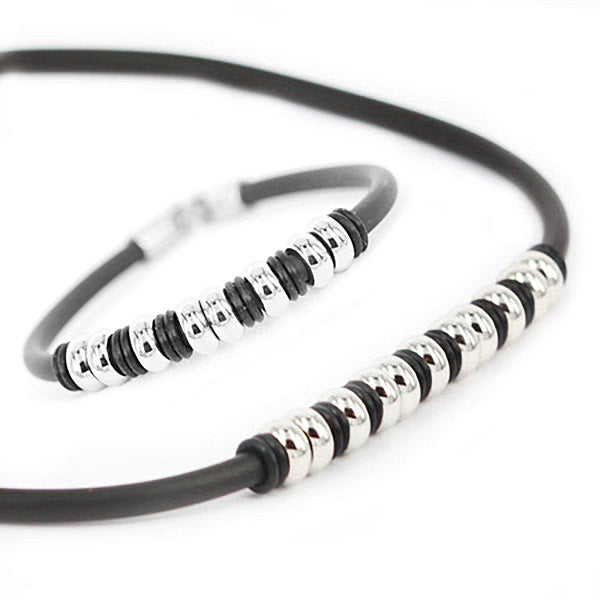 Men's Surf Bracelet & Necklace Set