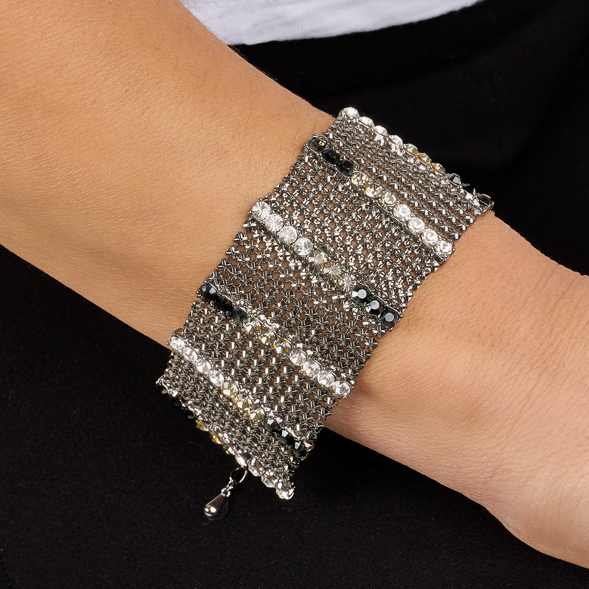 Mesh Crystal Bracelet