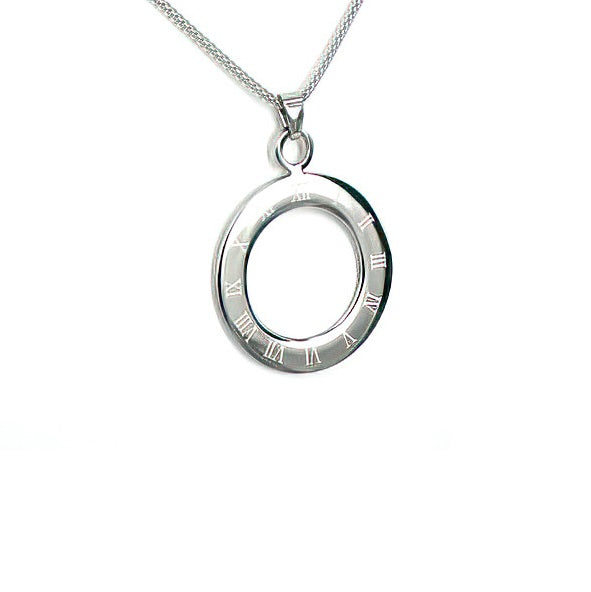 Roman Dial Necklace