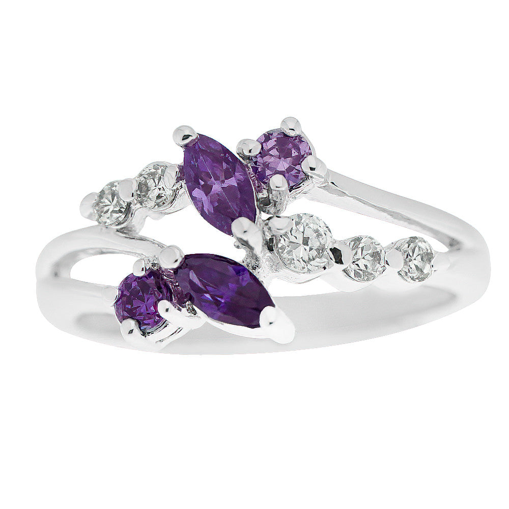 Violet Posie Ring