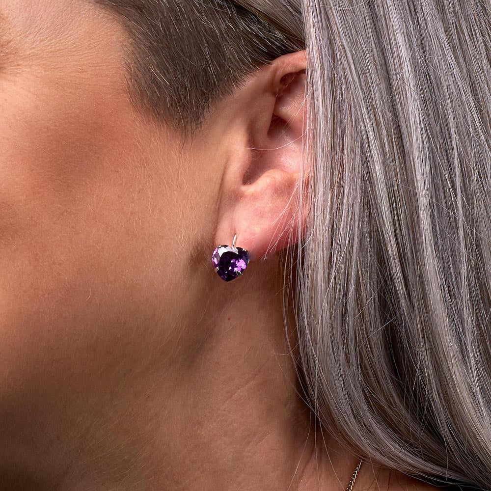 Violets Earrings