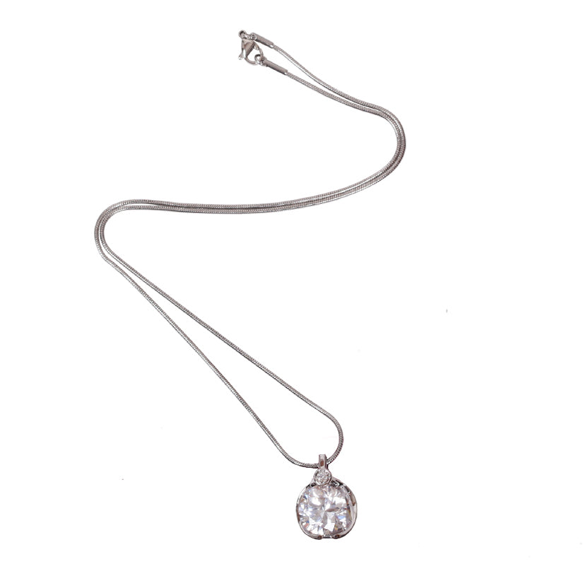 Angelique Silver Necklace