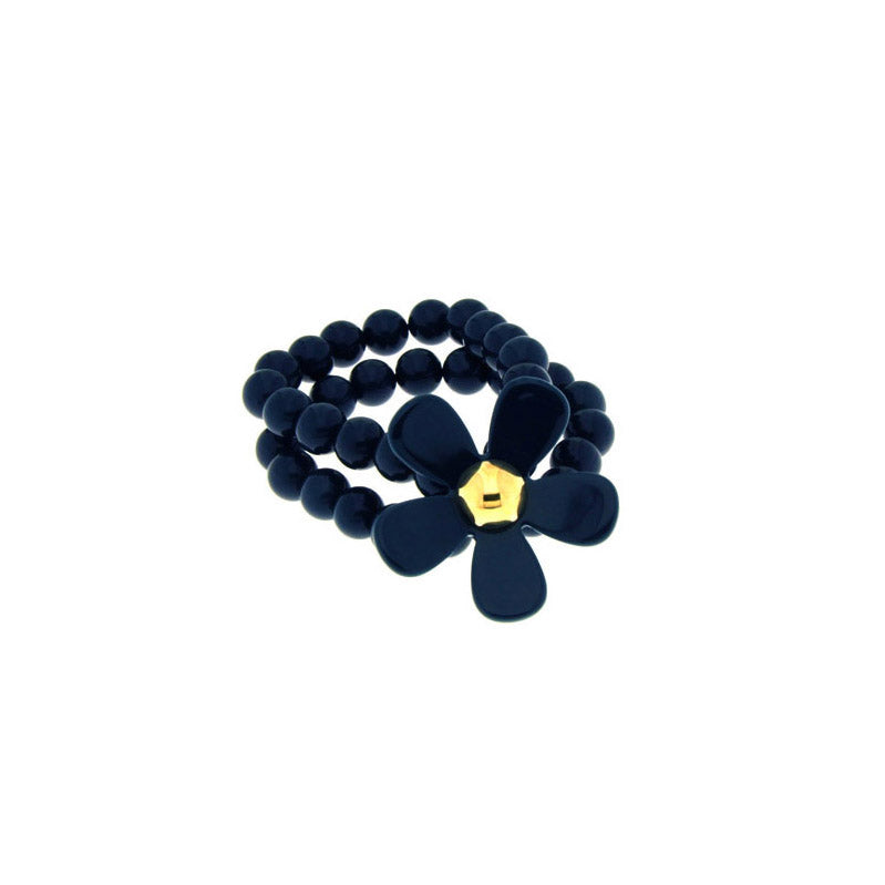 Blue Daisy Bracelet