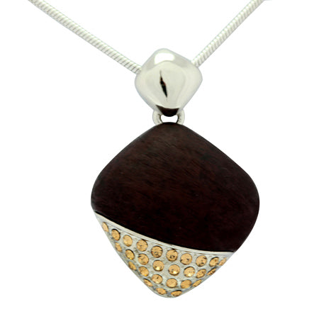 Brown Velvet Necklace