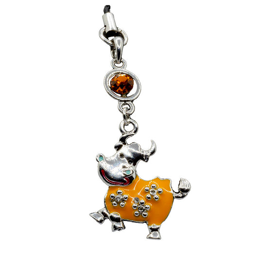 Key/Mobile Charm - Cow