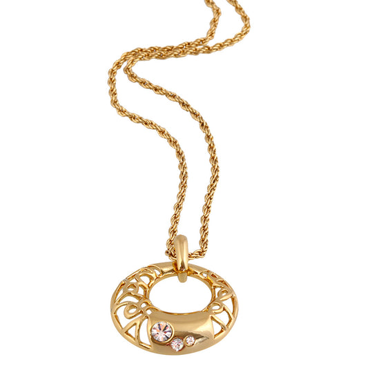 Gold Filagree Necklace