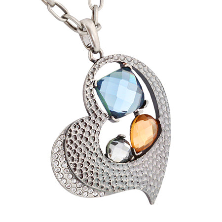 Heart of Crystals Necklace