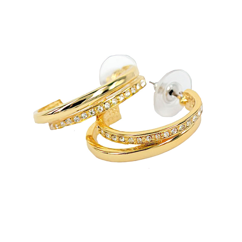 Honeymoon Golden Earrings