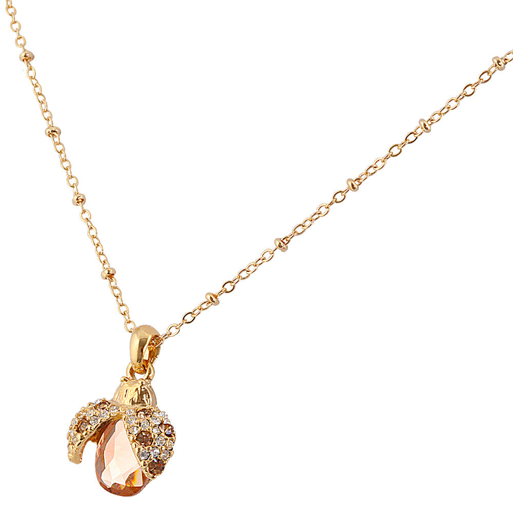 Lady Bug Necklace