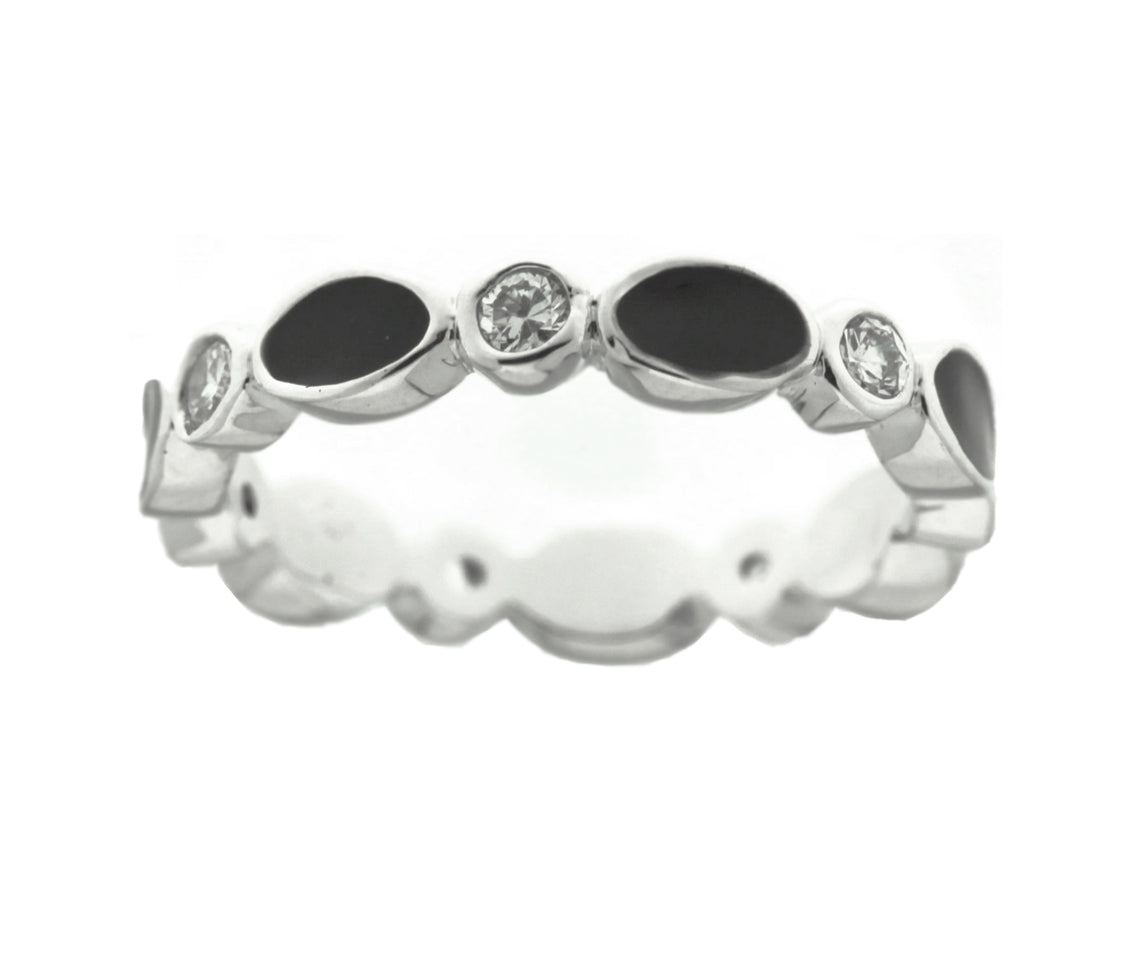 Onyx Band Ring