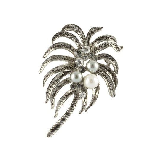 Brooch - Palm Tree