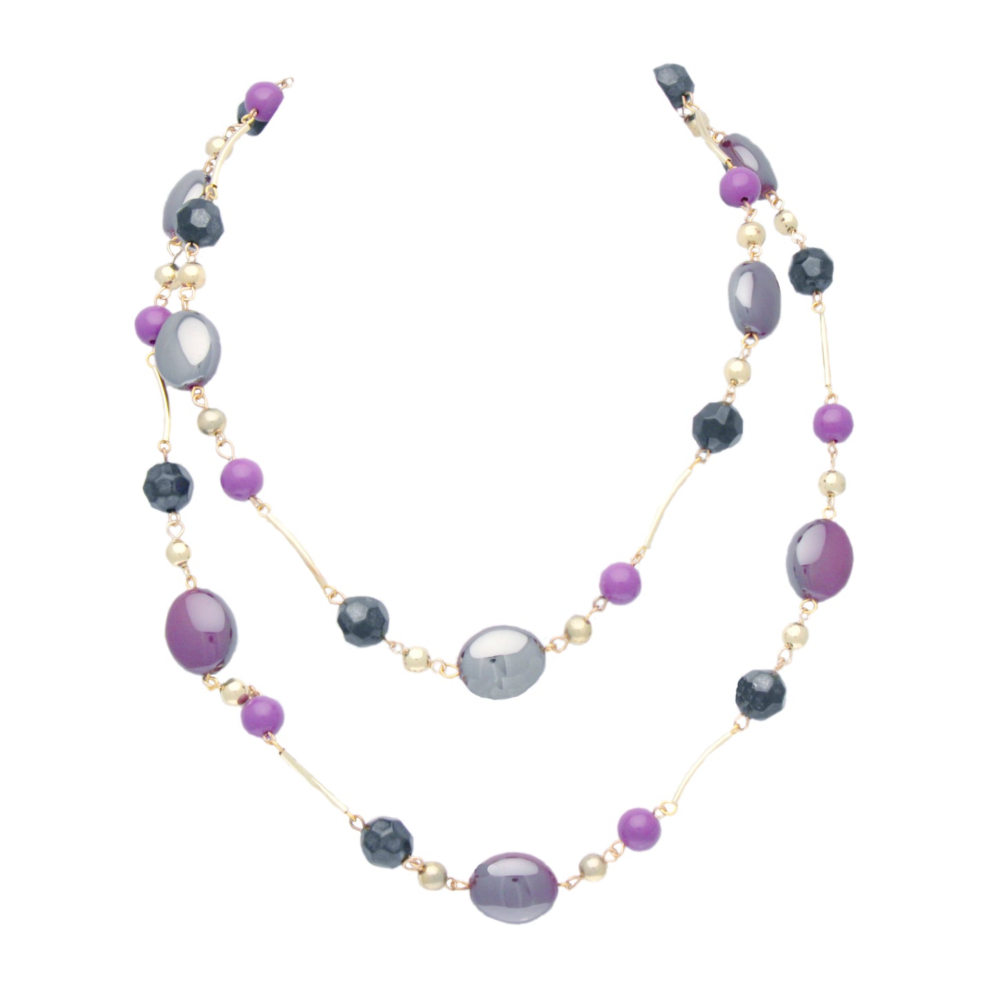 Purple Patch Necklace