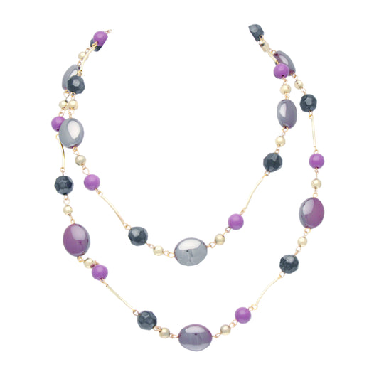 Purple Patch Necklace