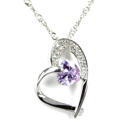 Heart on Fire Necklace