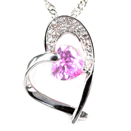 Heart on Fire Necklace