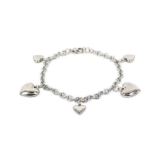 Chain of Hearts Bracelet