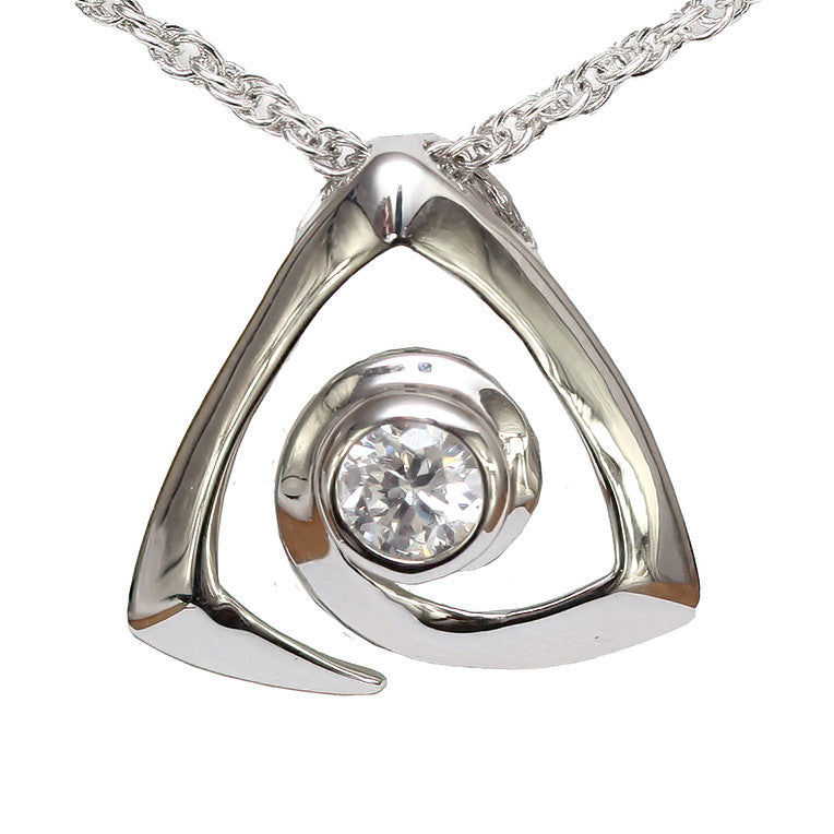 Triangle of Fire Necklace (5 Colours)