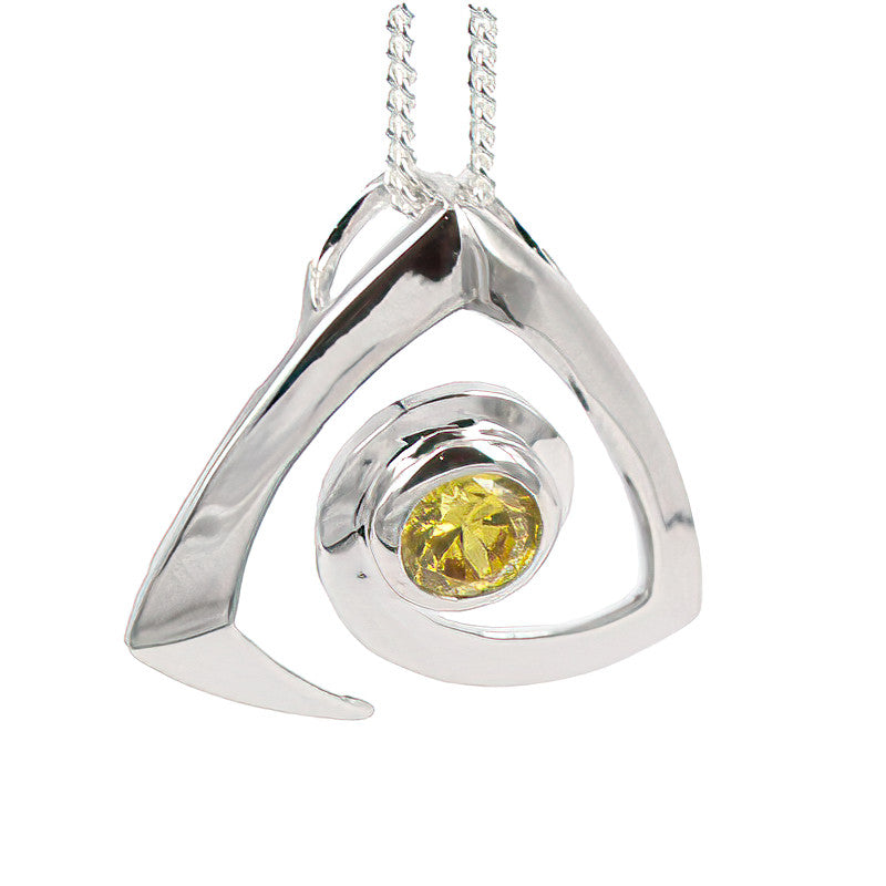 Triangle of Fire Necklace (5 Colours)