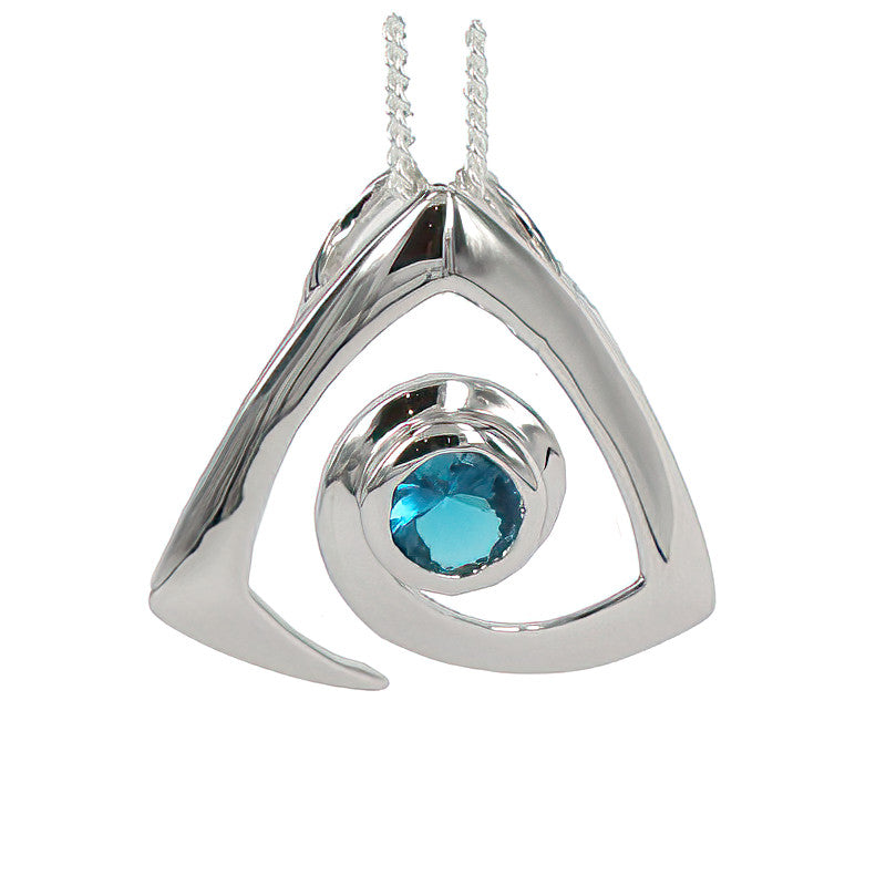 Triangle of Fire Necklace (5 Colours)