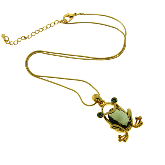 Trixie Frog Necklace