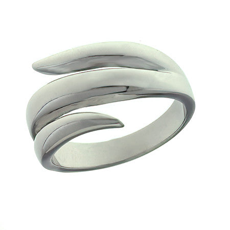 Encircled Stainless Steel Ring