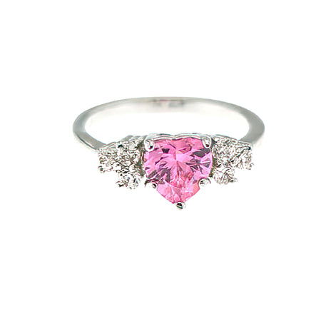 Pink Heart Ring