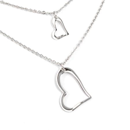 Twin Hearts Necklace