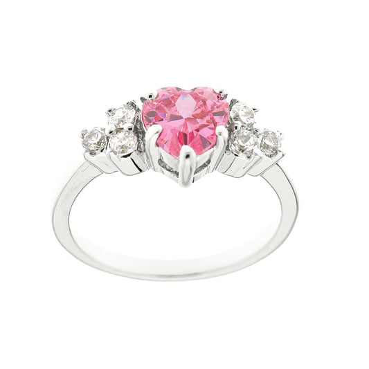 Pink Heart Ring
