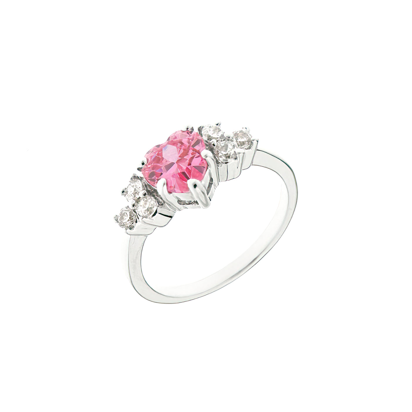 Pink Heart Ring